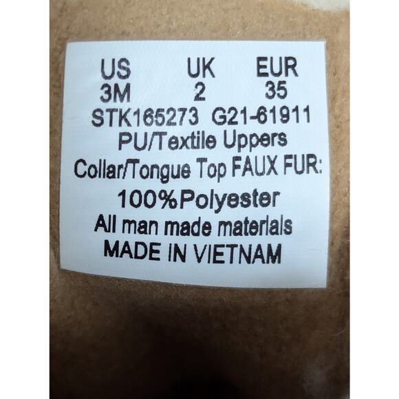 Sperry Alpine Saltwater Little Kid Size 3 Brown/Black NEW (no box) - Picture 6 of 7